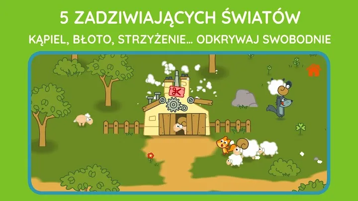 Scena z gry Pango Sheep